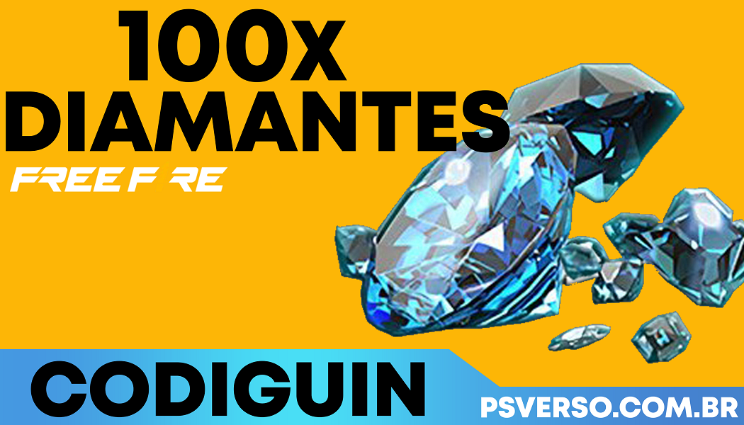 CODIGUIN FF: Código Free Fire de 100 Diamantes ativos para resgatar no  Rewards - PS Verso